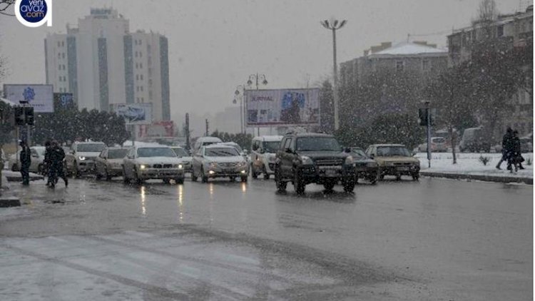    Hava ilə bağlı xəbərdarlıq: Qar yağacaq   