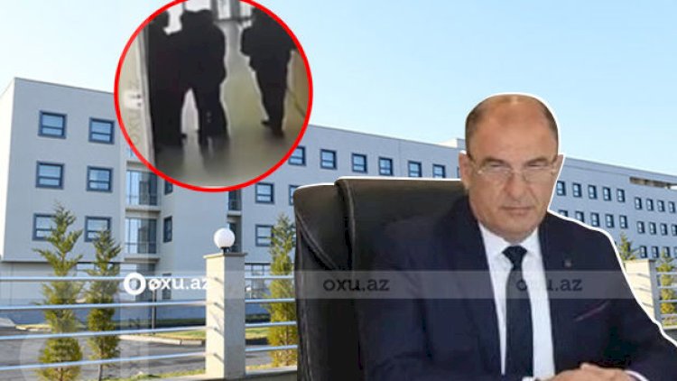    Azərbaycanda vəzifəli şəxsi döydülər - ANBAAN VİDEO   
