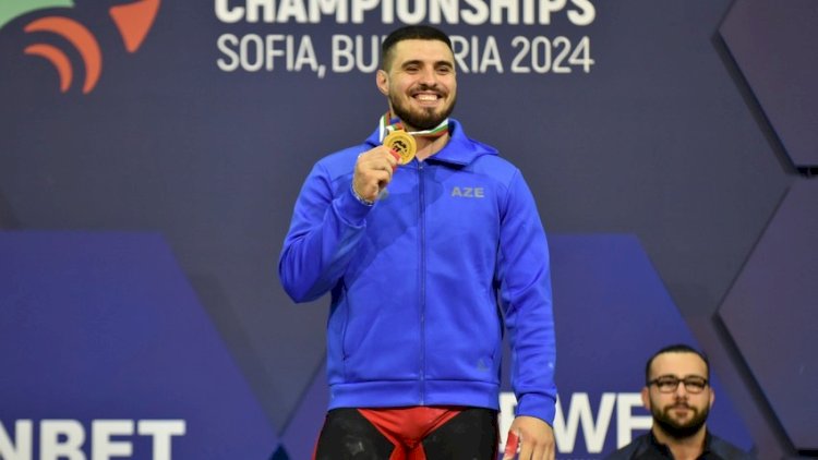    Azərbaycan ağırlıqqaldıranı Avropa çempionu oldu   