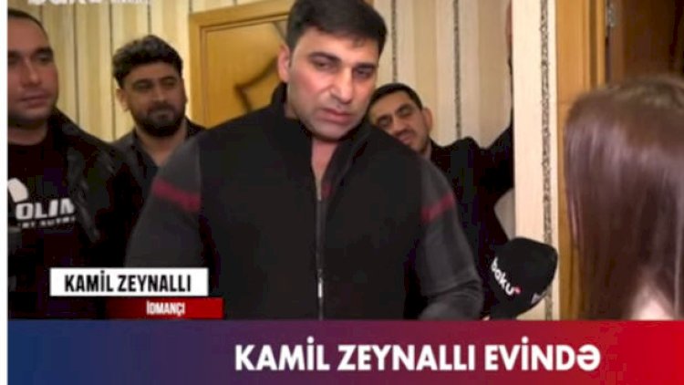   Kamil Zeynallı evində - VİDEO   