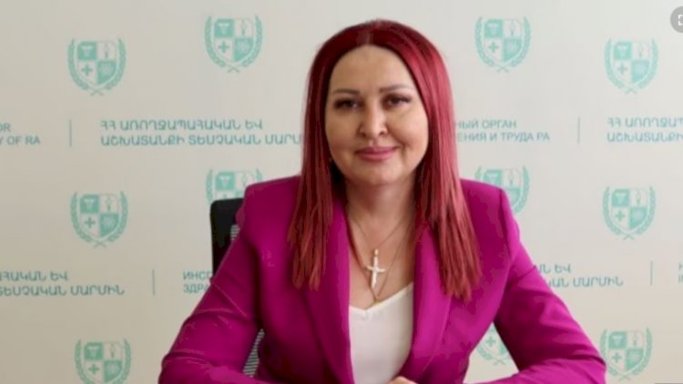    Ermənistanda qadın məmur həbs edildi    
