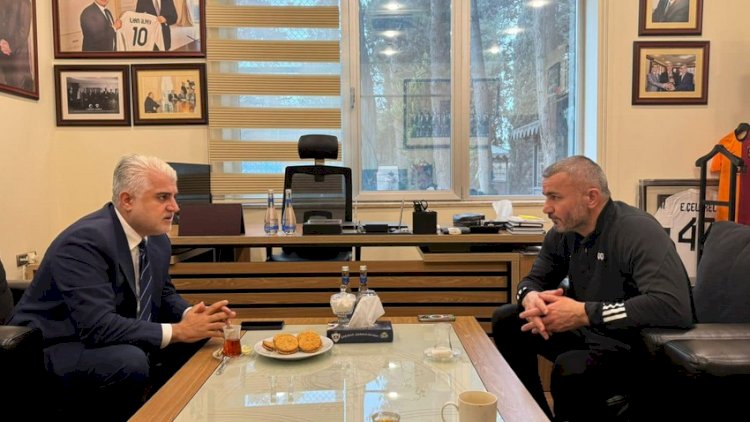    “Qarabağ”ın prezidenti oyundan əvvəl Qurban Qurbanovla görüşdü    