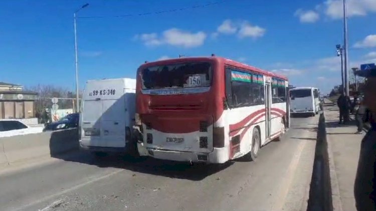    Bakıda avtobus qəzası, 7 nəfər... - Son dəqiqə   