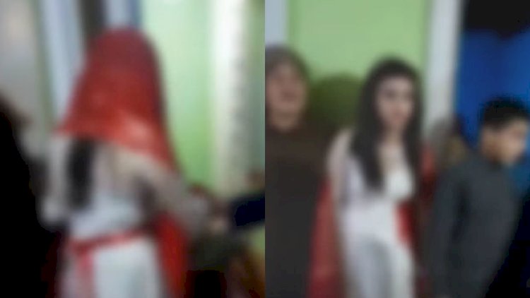    Masallıda 16 yaşında ərə verilən qızın toyundan görüntülər - Video   