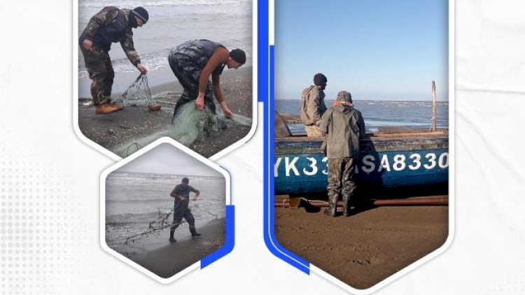    Qanunsuz balıq ovlayan şəxslər saxlanıldı    