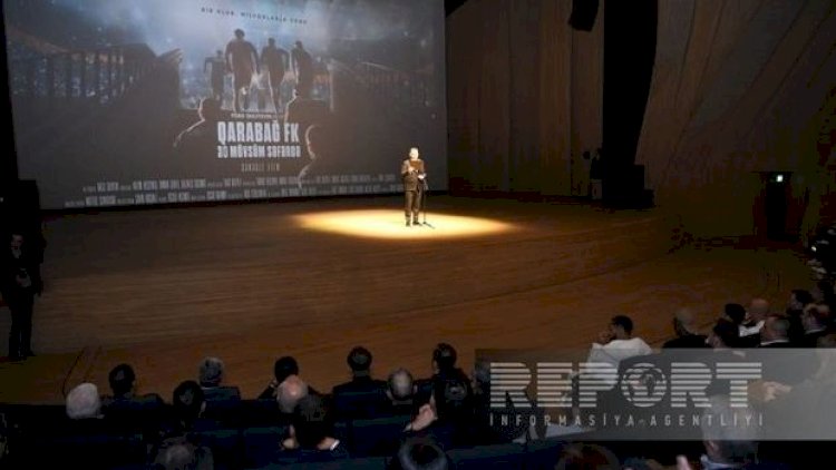    “Qarabağ FK - 30 mövsüm səfərdə” sənədli filminin təqdimatı oldu - Fotolar   