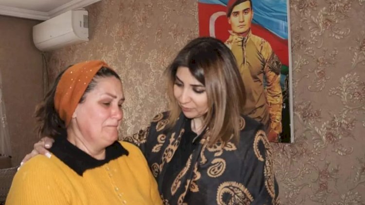    Günay Ağamalı Salyanda şəhid analarını ziyarət etdi   - Fotolar/Video