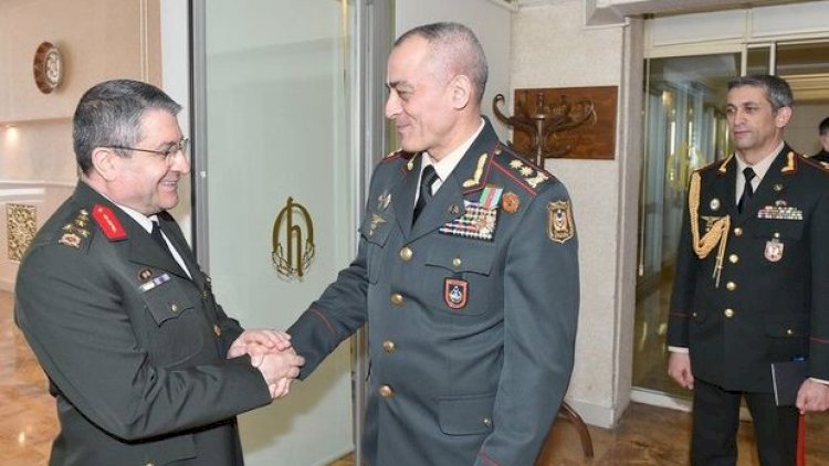    Hikmət Mirzəyev Türkiyənin ordu generalı ilə görüşdü   