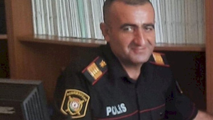   Həlak olan polisin medalı azyaşlı oğluna verildi - Fotolar   