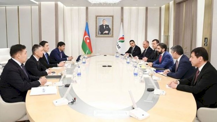    SOCAR və “KazMunayGaz” əməkdaşlıq münasibətlərini genişləndirir - Fotolar   