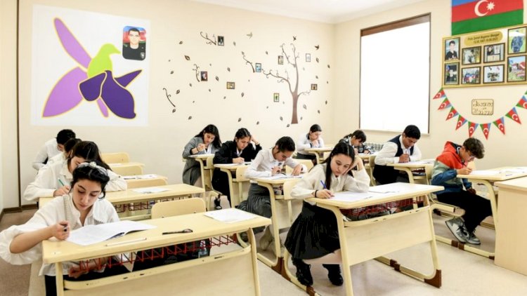    DİM Laçında, Füzulidə, Zabux kəndindəki məktəblərdə buraxılış imtahanı keçirdi   