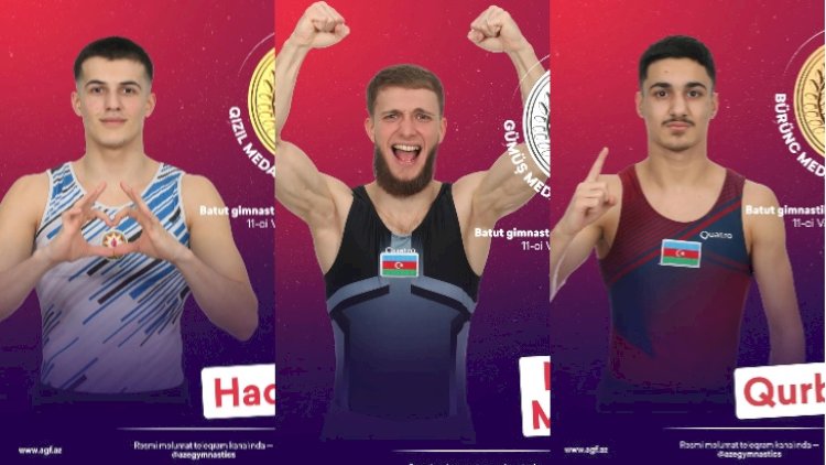    Azərbaycan gimnastları Polşada altı medal qazandılar - Fotolar   