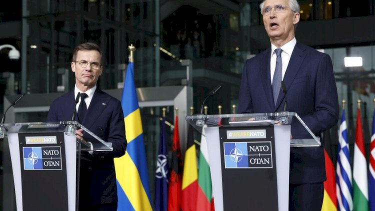    NATO qərargahında artıq İsveç bayrağı dalğalanır   