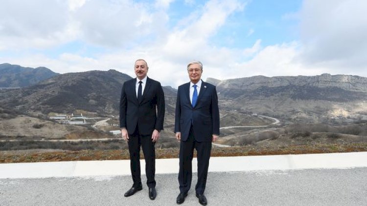    Azərbaycan və Qazaxıstan prezidentləri Şuşaya səfər etdilər   