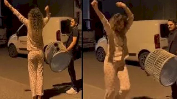   Sahurda küçəyə çıxıb dəli kimi rəqs etdi   