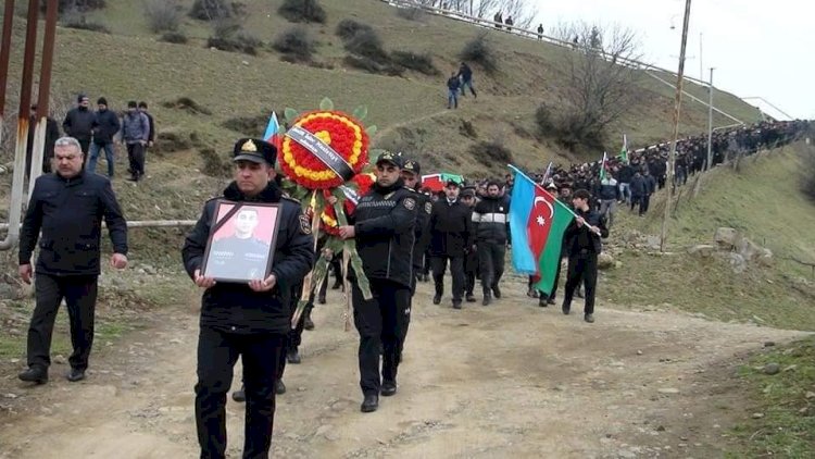    Həlak olan polislər dəfn edildi – FOTOLAR   