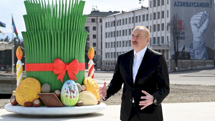    Prezident xalqı təbrik etdi    