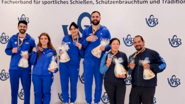    Azərbaycan atıcıları Almaniyada qızıl medal qazandılar   