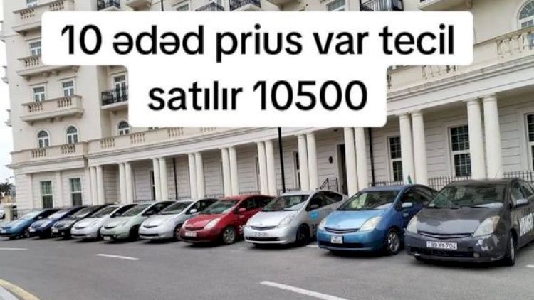    NK qərarından sonra kütləvi satış başladı: Minlərlə “Prius”un aqibəti necə olacaq?    