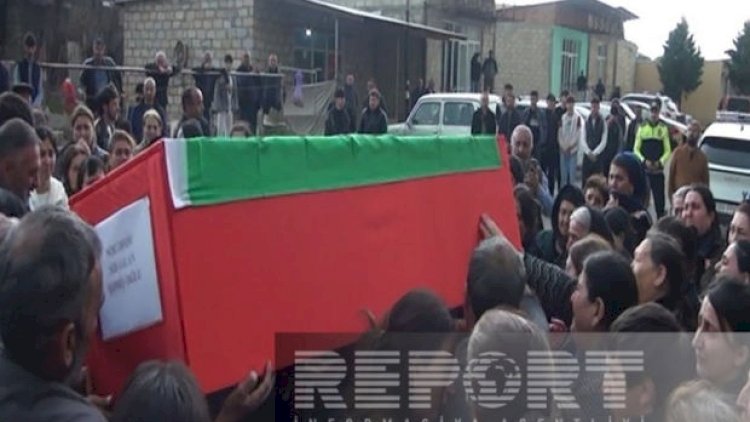    Xocalıda qalıqları aşkarlanan iki nəfərlə vida mərasimi keçirildi - Fotolar   