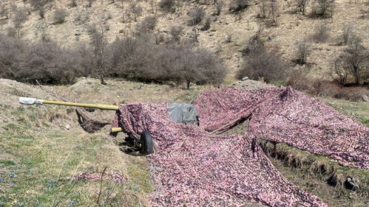    Kəlbəcərdə artilleriya qurğuları və sursat aşkarlandı - Fotolar   