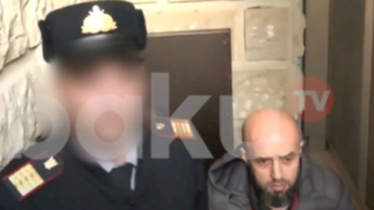    Sumqayıtda qızını qətlə yetirən ata belə saxlanıldı - Video   
