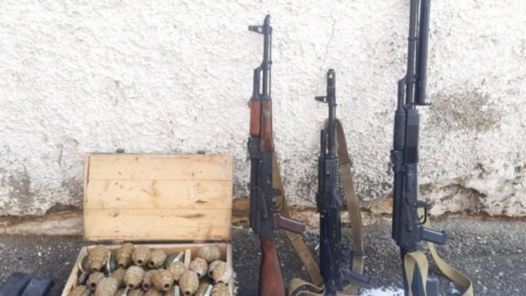    Ermənilər getdi, silahları qaldı: Görün Xankəndidə nələr tapıldı   