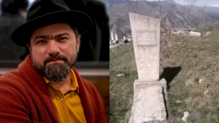    Babasının Laçındakı məzarını tapdı - Video    
