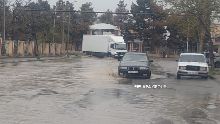    Azərbaycanın bu şəhərini sel basdı – FOTOLAR   