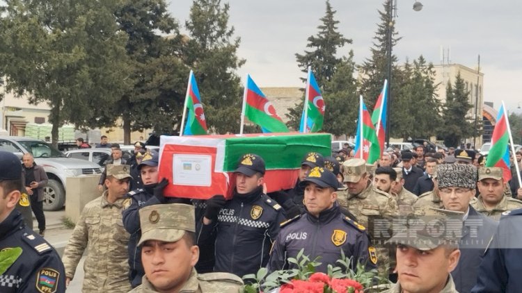    Təlimdə ölən əsgər Qubada dəfn olundu   