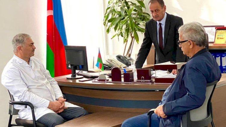    İşdən çıxarılan müdir xəstəxana direktorunu söydü, saxlanıldı   