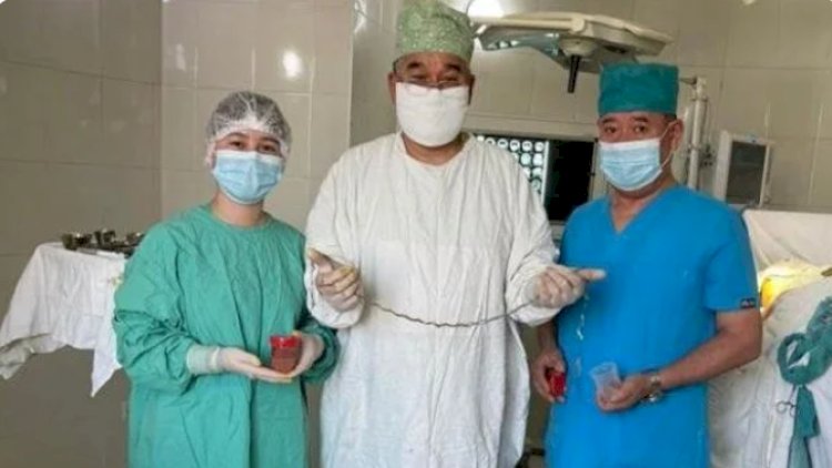    Uşağın beynindən saç çıxarıldı   - FOTO