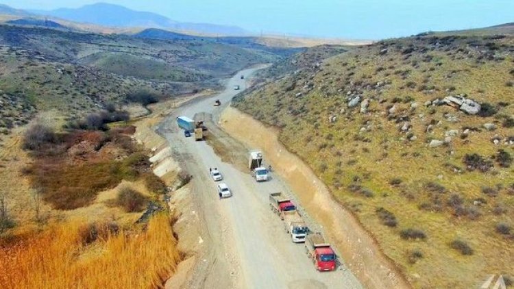    Zəngəzur dəhlizinin inşasının yeni görüntüləri - Video   