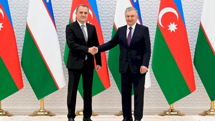    Ceyhun Bayramov Özbəkistan Prezidenti ilə görüşdü   