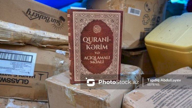    Bakıda yarım milyon manata Quran satılır? - Fotolar   