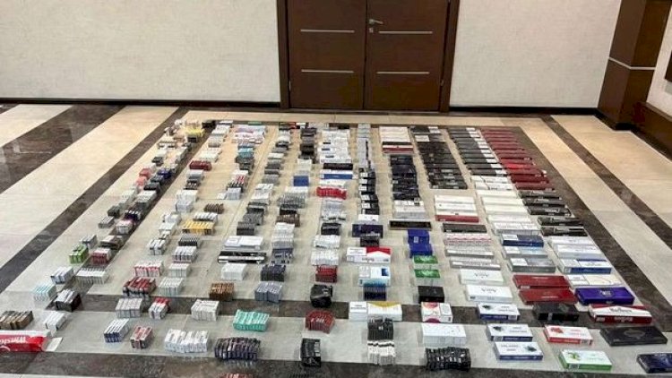    Bakıda minlərlə qutu aksiz markasız siqaretlər aşkar olundu   