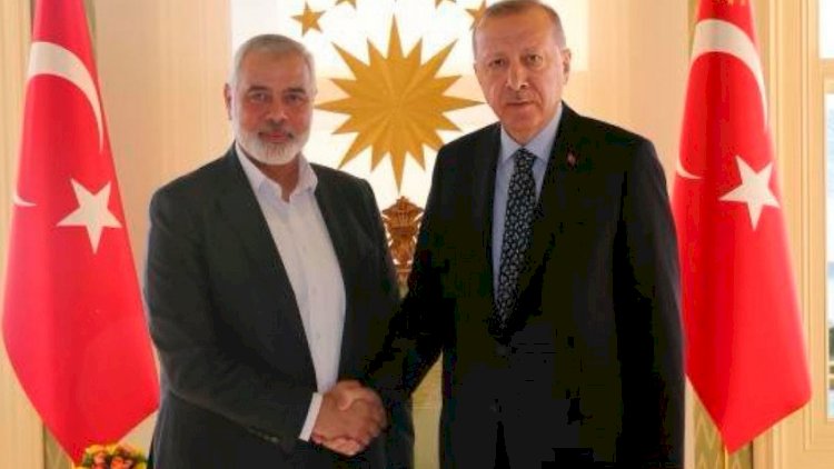    Ərdoğan HƏMAS lideri ilə görüşdü   