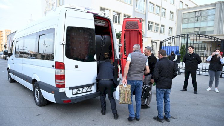   Füzuli şəhərinə növbəti köç karvanı yola düşüb   