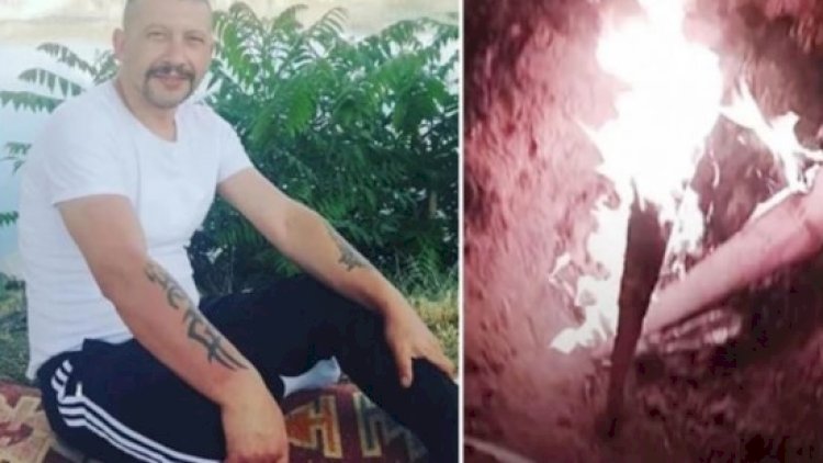    İntihar edən borclunun məzarını açaraq yandırdı   
