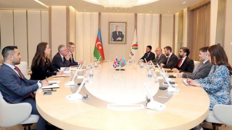    SOCAR prezidenti Böyük Britaniyanın rəsmiləri ilə müzakirələr apardı   