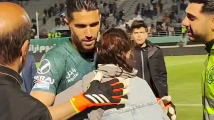    İranlı qapıçı buna görə futboldan uzaqlaşdırıldı   