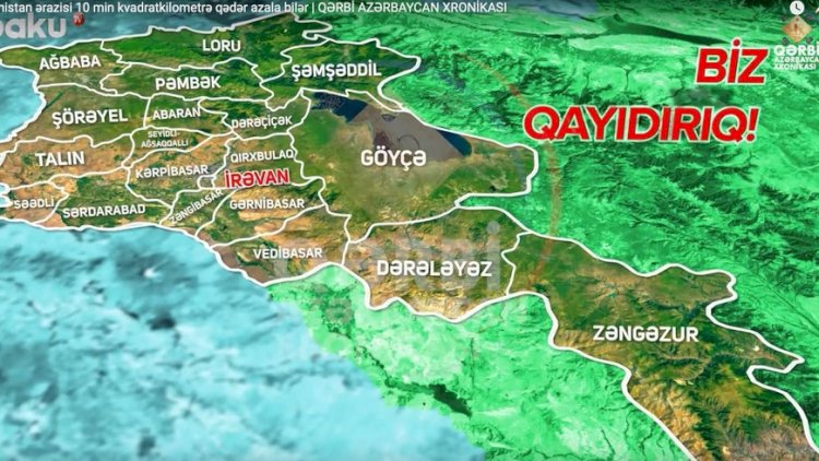    Ermənistanı qorxudan xəritə: Qeqamyan niyə narahatdır? - Foto   