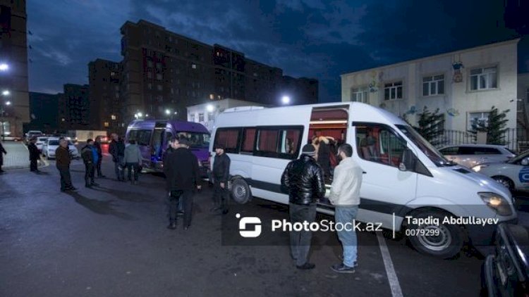    Füzuli şəhərinə növbəti köç karvanı yola düşüb   