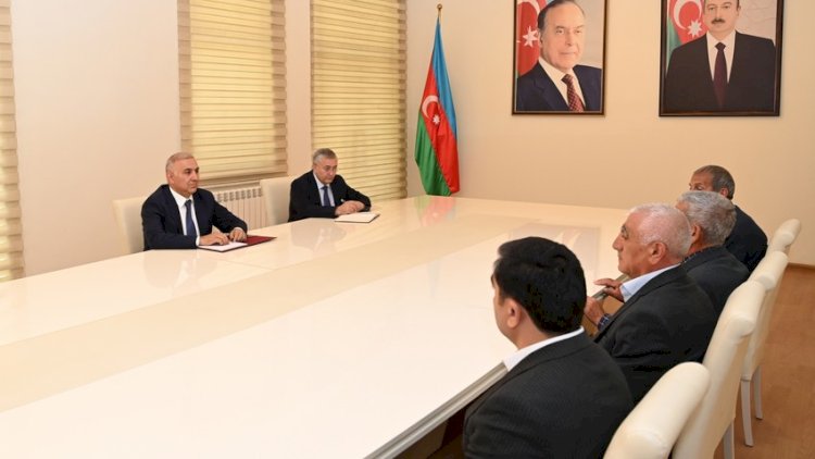    Vüqar Əhmədov Qazaxda vətəndaşları qəbul etdi - Foto   