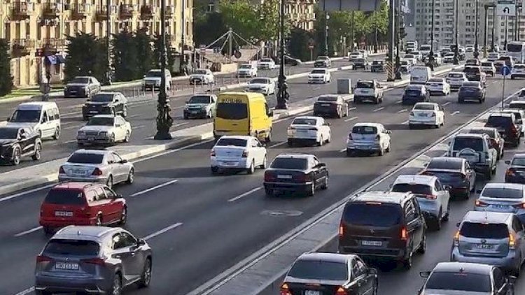    Paytaxtın bu yollarında sıxlıq var - Fotolar   