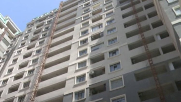    Bakıda yeni tikilən bina çökə bilər - Video   