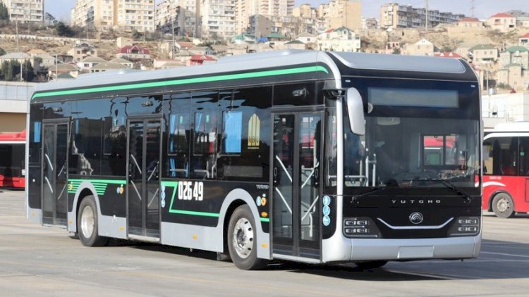    Azərbaycanda xəttə buraxılacaq elektrikli avtobusların sayı açıqlandı   
