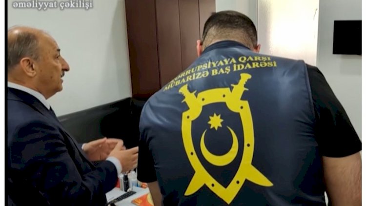    3 vəzifəli şəxs həbs olundu - ƏMƏLİYYAT VİDEOSU   
