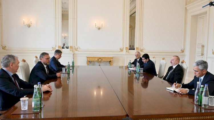    İlham Əliyev Kalaşnikovu qəbul etdi   
