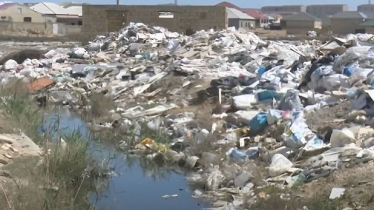    Sumqayıtda çirkab suları evlərə dolur - Video   